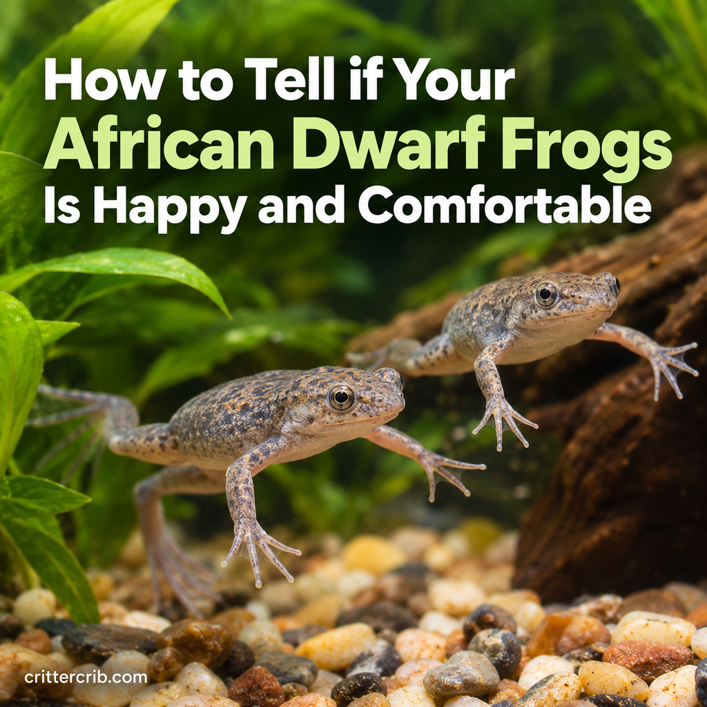 African dwarf frogs swimming and exploring in a planted aquarium